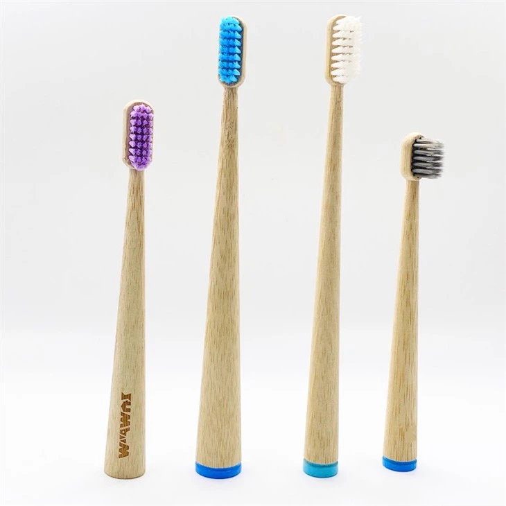biodegradable castor oil BPA free bamboo toothbrushes