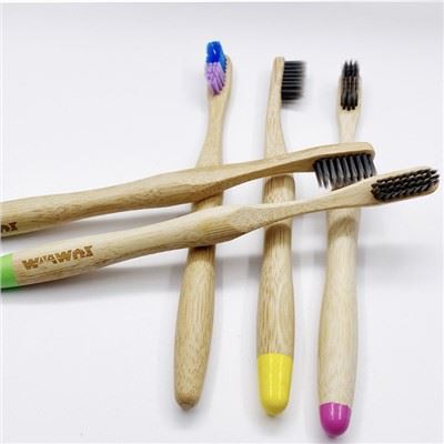 Eco Organic BPA Free Bambu Sikat Gigi Bambu