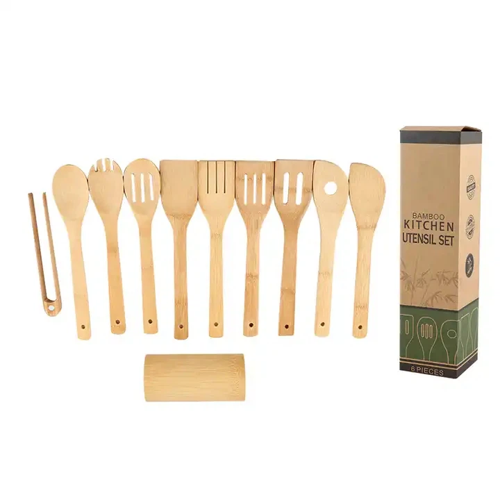 Set Peralatan Dapur Bambu